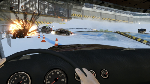 FlatOut 4 VR gameplay screenshot 1