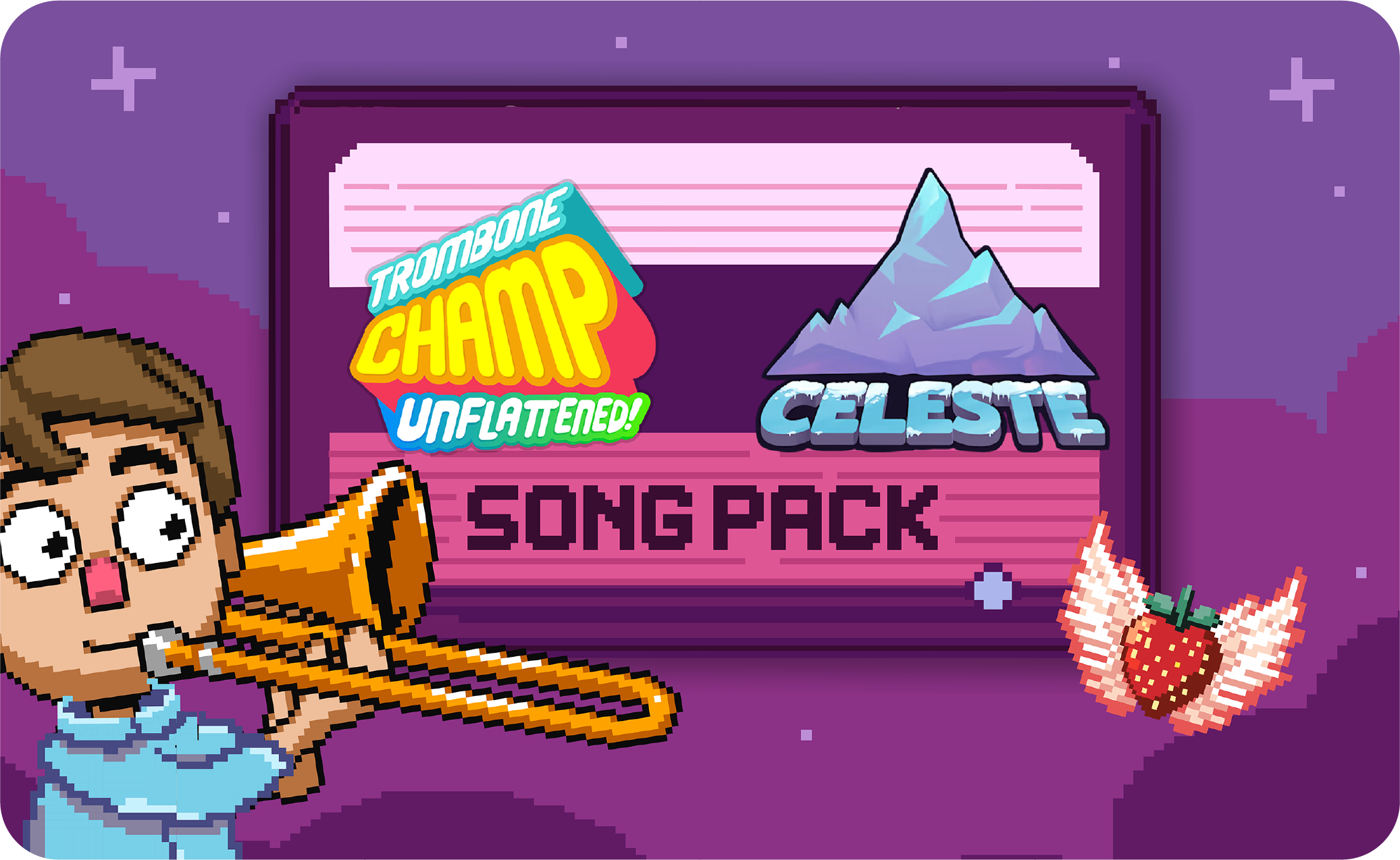 Celeste song pack key art